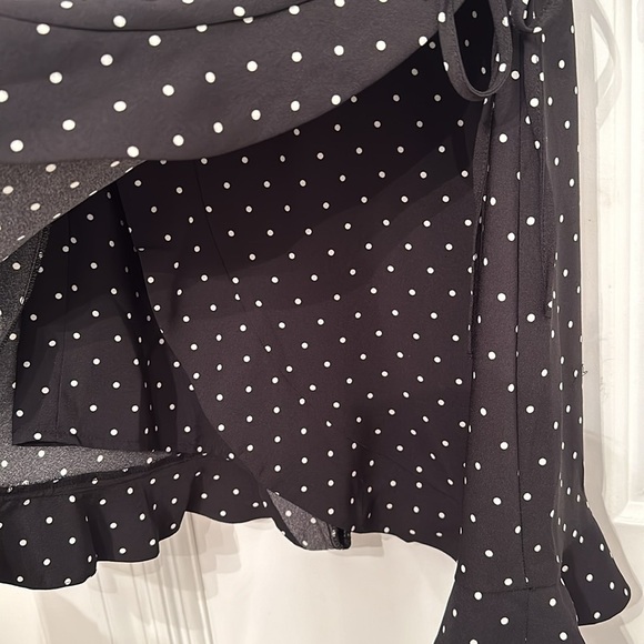 NWOT Ruffle Romper Wrap Dress - Picture 7 of 9